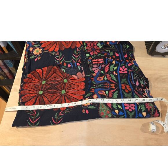 Adriana Antunes sleeveless shirt tunic sz P boho hippie - Picture 4 of 5